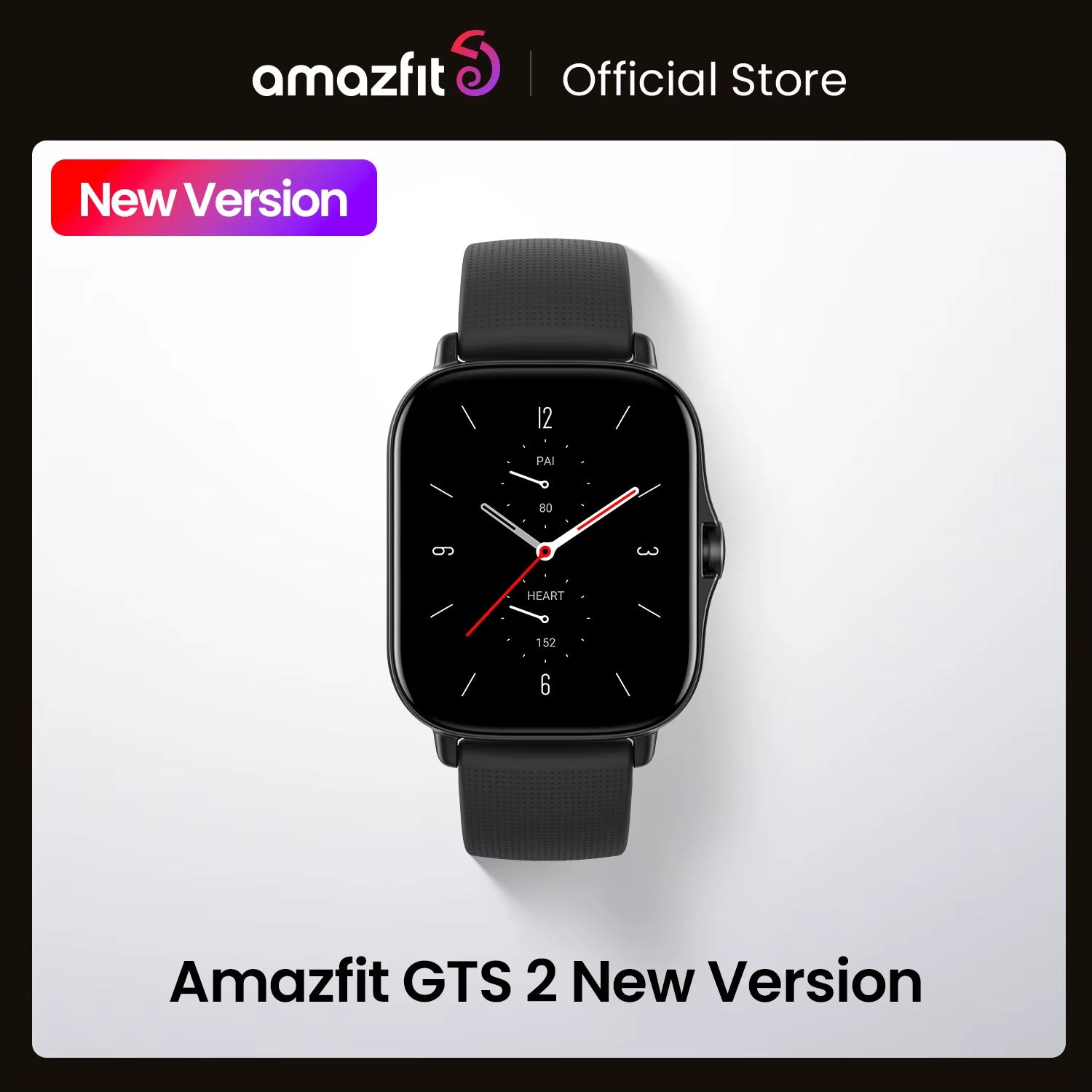 [New Version ] Amazfit GTS 2 Smartwatch 43Mm All-Round Health and Fitness Tracking Smart Watch Alexa Built-In
